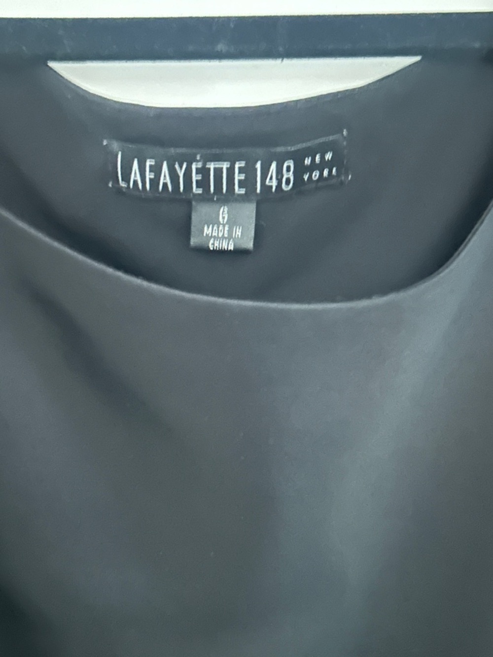 Lafayette 148 New York Finnley Silk Georgette Tank size 6 - Picture 4 of 6